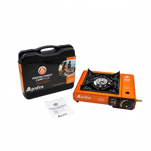 Туристическая газовая горелка Profire Forest Camp Plus TS-005N, с пьезоподжигом фото