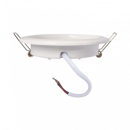 Светильник встраиваемый Rexant GX53, под лампу, с термостойким пластиковым кольцом, белый фото