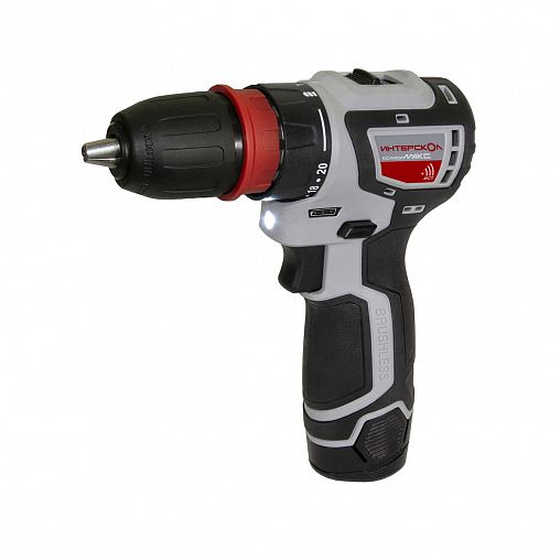 Дрель-шуруповерт аккумуляторная Интерскол ДА-10/12В 36 КомбиМАКС, 12 В, 2 x 2 Ач Li-ion, ЗУ фото