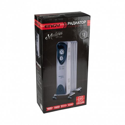 Масляный обогреватель Engy EN- 2205 Modern, 5 секций, 1000 Вт фото