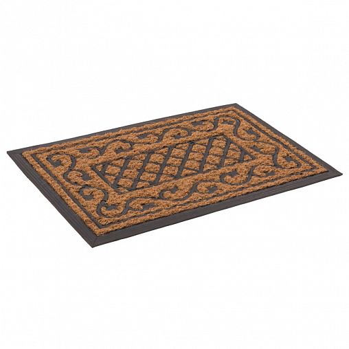 Коврик придверный SunStep Welcome Ампир, кокосовый, 40 x 60 см фото