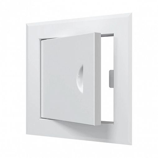 Люк-дверца ревизионная Evecs ЛТ1515Мп, стальная на магните, с фланцем 150 x 150 мм, 210 x 210 мм фото