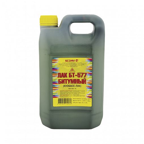 Лак битумный БТ-577 Ясхим, черный, 10 л фото