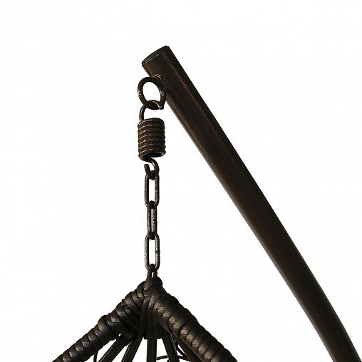 Кресло подвесное Garden story Сфера Лайт, 110 х 124 x 191 см, каркас коричневый фото