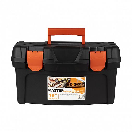 Ящик для инструментов Blocker Master Economy, 40,8 x 21,8 x 22,3 см, черный фото