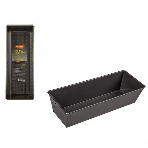 Форма для выпечки Mallony Grano, с антипригарным покрытием, 30,5 x 11,5 x 7,5 см фото