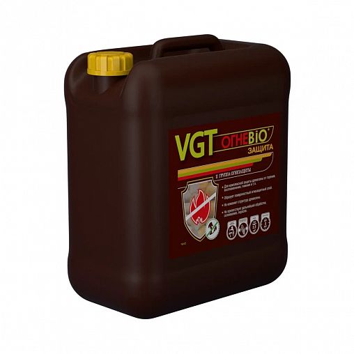 Огнебиозащитный состав для древесины VGT Огнебиозащита, 5 кг фото