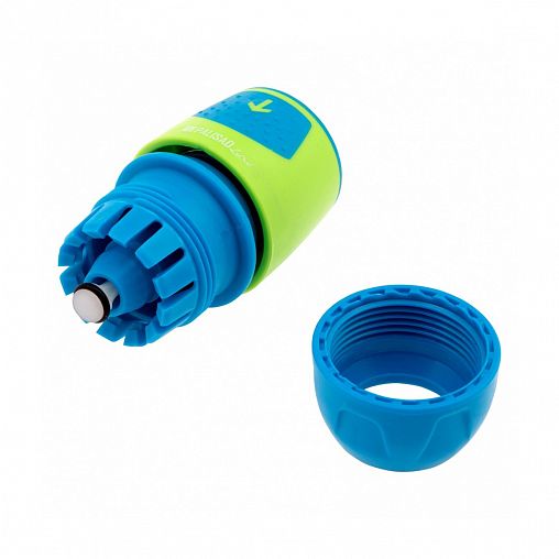 Соединитель для шлангов Palisad Luxe, быстросъемный, с аквастопом, 1/2" - 3/4" фото