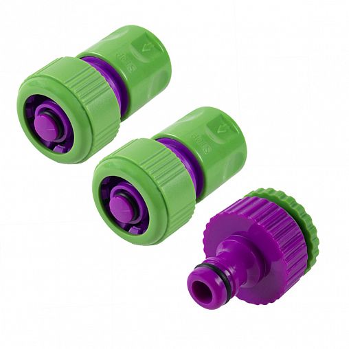 Набор для полива Don Gazon, 3/4", пистолет 8 функций, 4 предмета фото