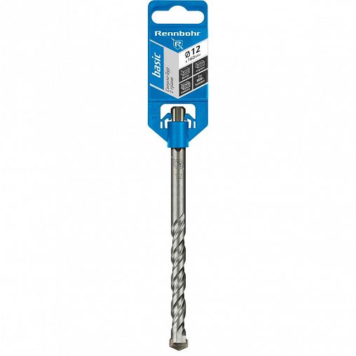 Бур для перфоратора Rennbohr Basic, 12 x 160 мм, SDS-Plus фото