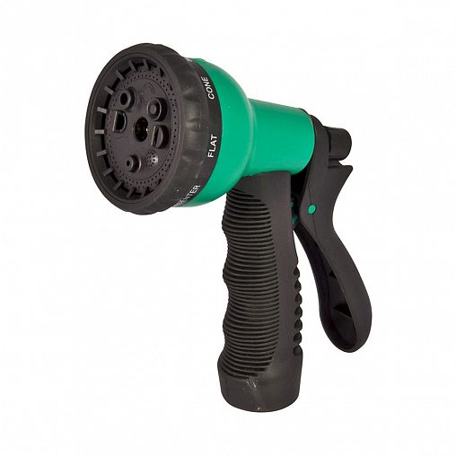 Набор для полива Park HL167, пистолет 9 режимов, соединители 1/2", адаптеры, 5 предметов фото