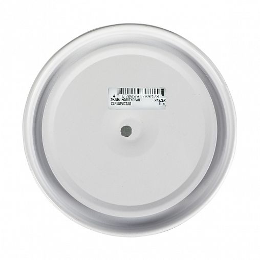 Эмаль универсальная Panzer, молотковая, 5 л, серебристая фото