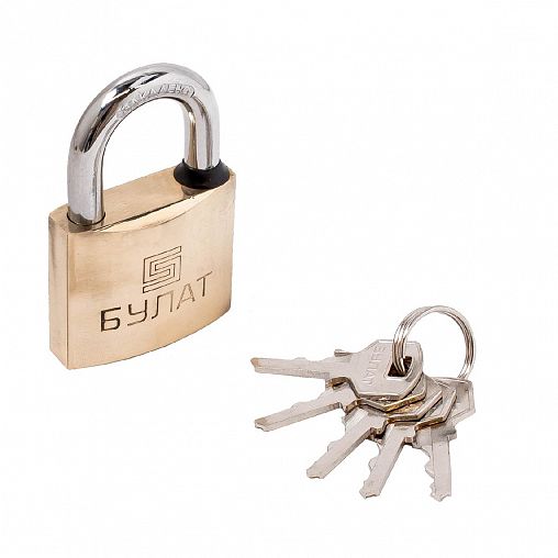 Замок навесной Булат ВС 1150, d 8 мм, 5 ключей фото