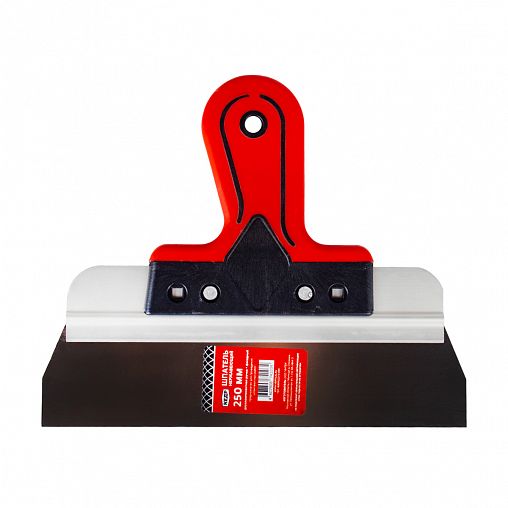 Шпатель фасадный Кедр, нержавеющая сталь, двухкомпонентная ручка, 250 мм фото