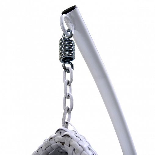 Кресло подвесное Garden story Сфера, 108 х 120 x 197 см, каркас белый фото