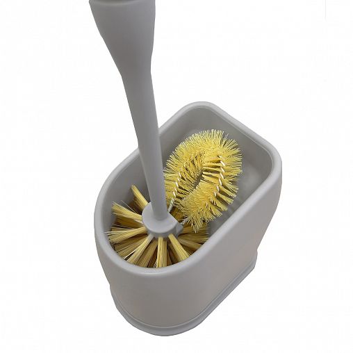 Ершик для унитаза York Eco Natural Бамбук, с подставкой фото