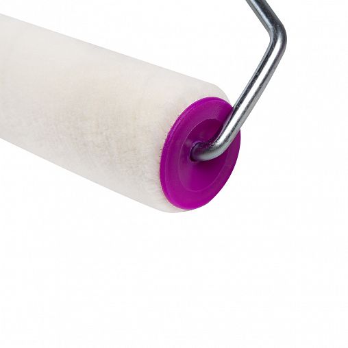 Валик велюровый для лака Krafor, D48 x 250 мм, ворс 4 мм, бюгель 8 мм фото