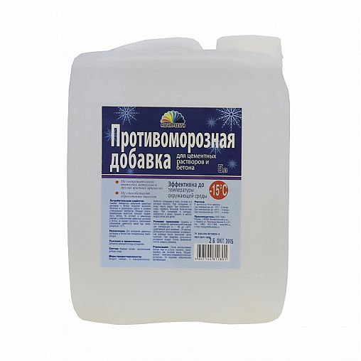 Антиморозная добавка для растворов и бетона (формиат натрия) Магия Радуги, 5 л фото