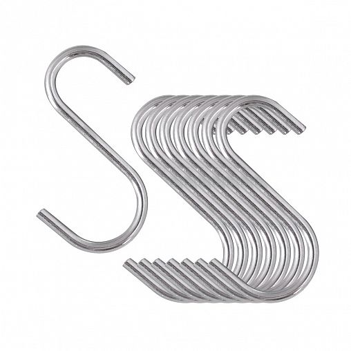 Крючки S-образные Мультидом, 8 шт фото