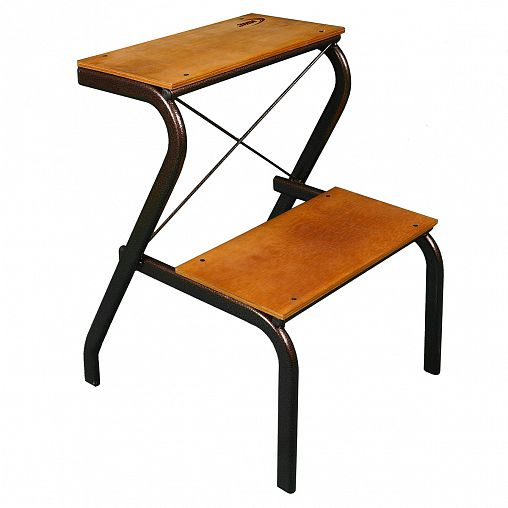 Табурет-стремянка ЗМИ Конек, коричневый фото