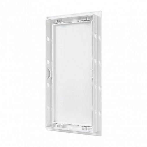 Люк-дверца ревизионная Auramax AD1530, пластик, нажимная, с фланцем 146 x 296 мм, 168 x 318 мм фото