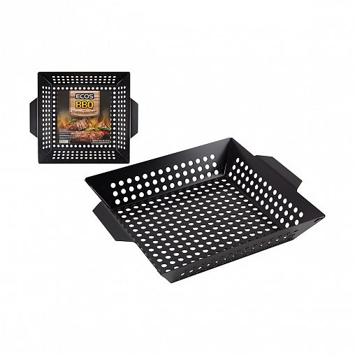 Решетка для гриля Ecos 3009D, с антипригарным покрытием, 35 x 30 x 6 см фото