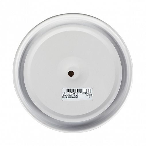 Эмаль универсальная Panzer, молотковая, 5 л, медно-шоколадная фото