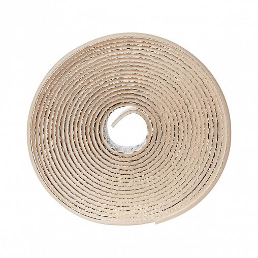 Самоклеящаяся бордюрная лента для ванн Аккурат, 38 мм x 3,35 м, бежевая фото