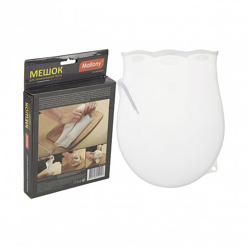 Мешок для замешивания теста Mallony Leonardo, силиконовый, 1,65 л фото