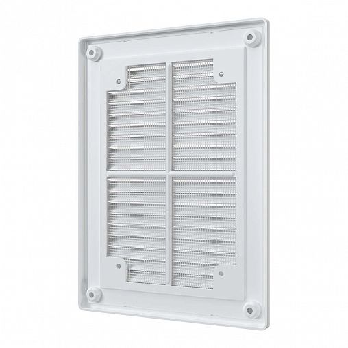 Решетка вентиляционная Era 1520Р, пластиковая, с сеткой, 150 x 200 мм фото
