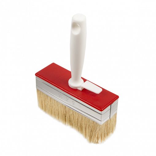 Макловица Krafor, натуральная щетина, пластиковая ручка, 50 x 150 мм фото