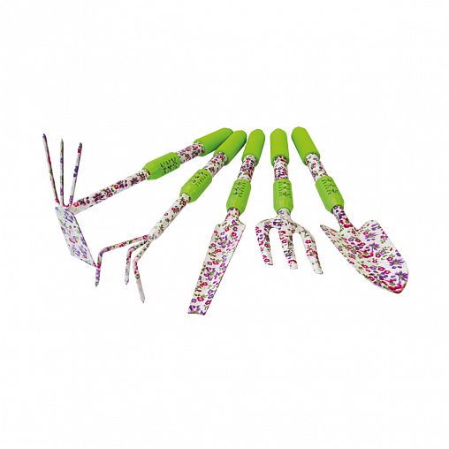 Набор садовых инструментов Feona Лаванда, 5 предметов фото