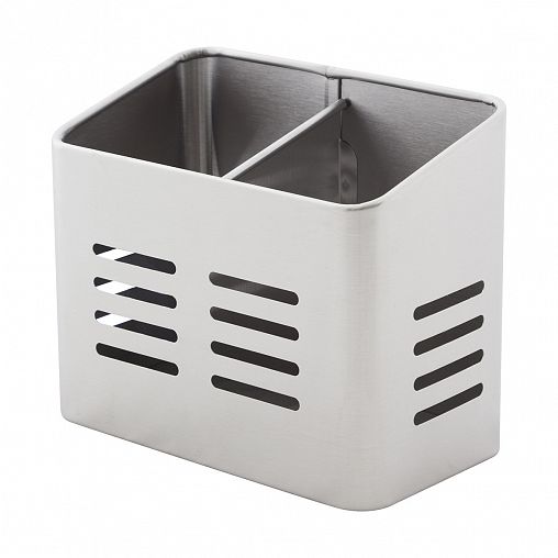 Подставка для столовых приборов Mallony Carnale, 2 секции, 16 x 9 x 13 см фото