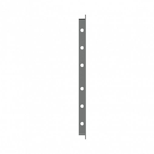 Люк-дверца ревизионная Evecs L3040N gray, нажимная, с фланцем 300 x 400 мм, 327 x 423 мм фото