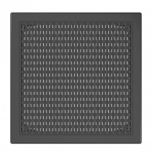 Стол садовый Альтернатива Ротанг Лайт, 43,5 x 43,5 x 39,5 см, графитовый фото