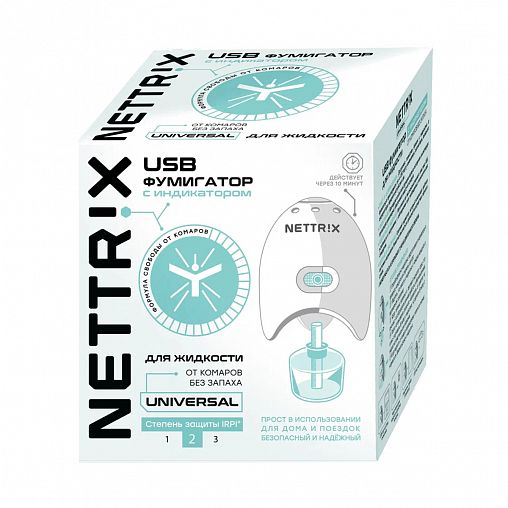 Фумигатор для жидкости Nettrix Universal, USB фото