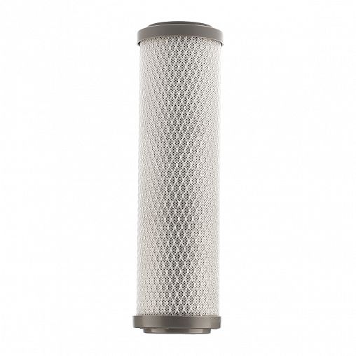 Угольный картридж для очистки воды Гейзер CBC 0,6 - 10SL-Ag Карбон Блок, Slim Line 10" фото