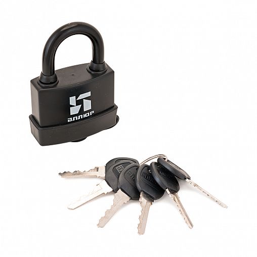 Замок навесной всепогодный Аллюр ВС1Ч-376П, d 10 мм, 6 ключей фото