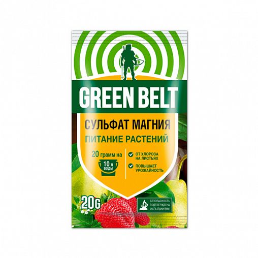 Удобрение Green Belt Сульфат магния, 20 г фото