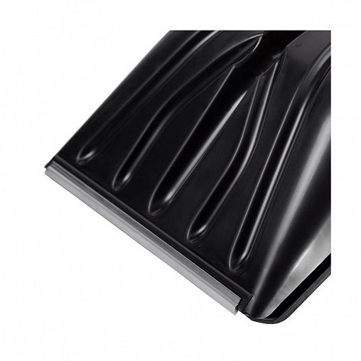 Лопата для уборки снега без черенка Cycle Купец Standart, с металлической планкой, 410 x 460 мм фото