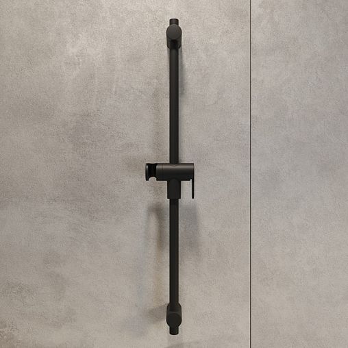 Штанга для душа IDDIS Ray, черная матовая фото