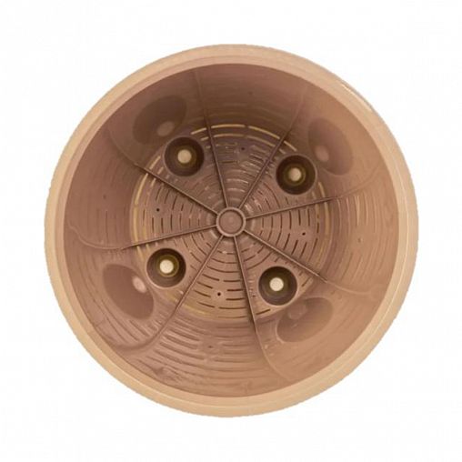 Горшок для цветов InGreen London, 10,5 л, сливочный фото