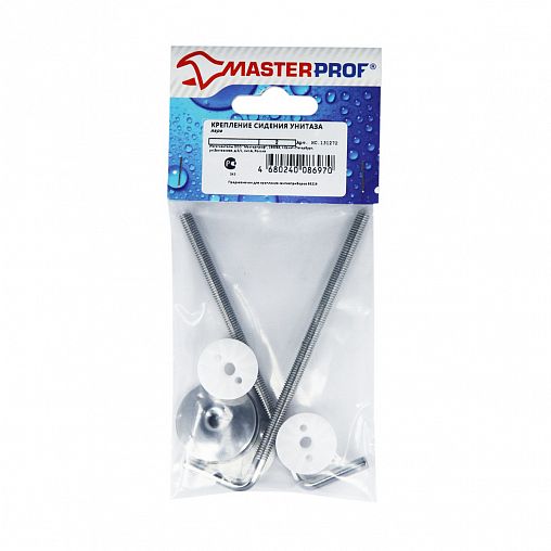 Крепеж для сиденья унитаза MasterProf, металлический фото