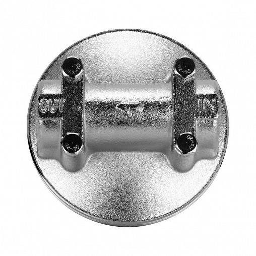 Магистральный фильтр Аквабрайт АБФ-НЕРЖ-34, Slim Line 10", 3/4" фото