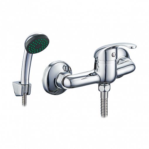 Смеситель для душа Профсан ПСМ-104-4, однорычажный, хром фото