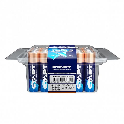 Батарейка Старт LR6-PLB24, типоразмер AA, 24 шт фото