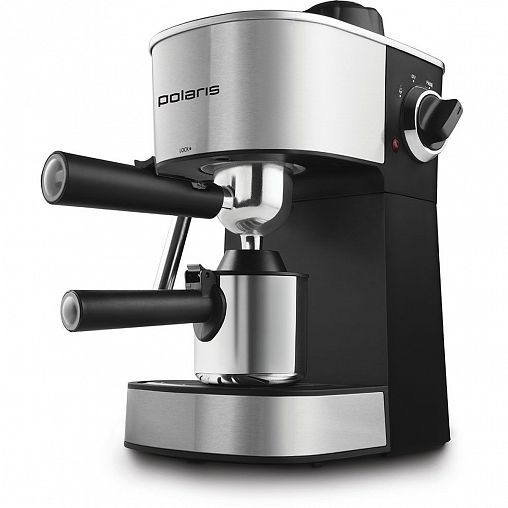 Кофеварка рожковая Polaris PCM 4008AL, 800 Вт, 240 мл фото