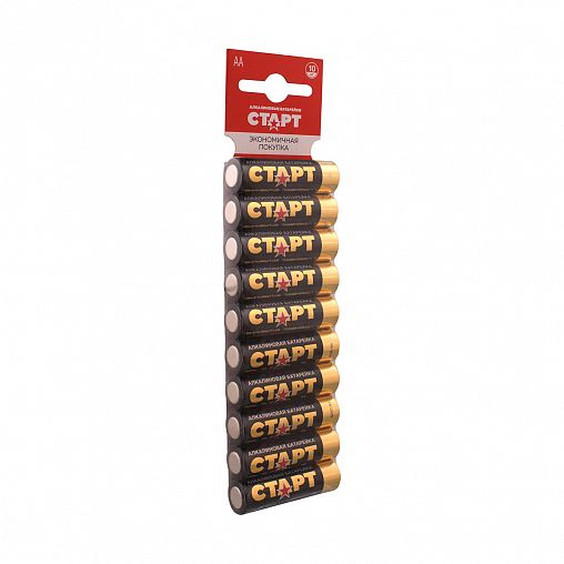 Батарейка Старт LR6-BL10, типоразмер AA, 10 шт фото Батарейка Старт LR6-BL10, типоразмер AA, 10 шт фото