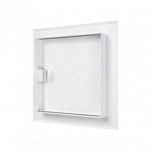 Люк-дверца ревизионная Evecs ЛТ2020Мп, стальная на магните, с фланцем 200 x 200 мм, 260 x 260 мм фото