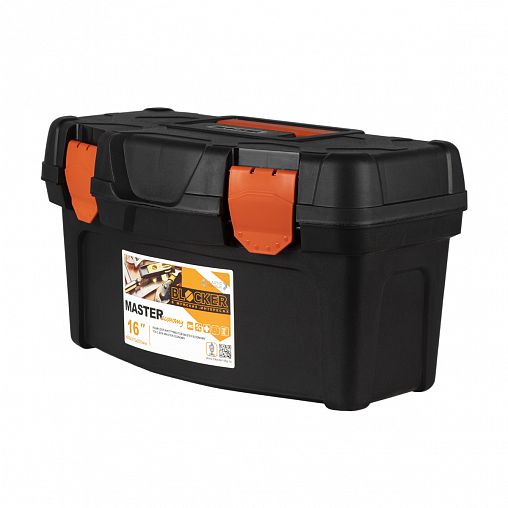 Ящик для инструментов Blocker Master Economy, 40,8 x 21,8 x 22,3 см, черный фото